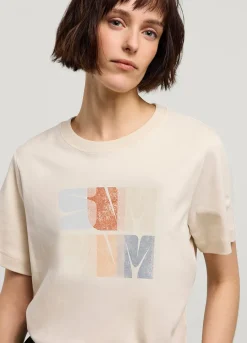 Summum Woman T-Shirt Met Artwork Print|Vrouwen Tops & T-Shirts