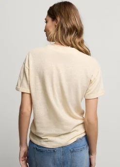 Summum Woman V-Hals Top Met Kant|Vrouwen Tops & T-Shirts