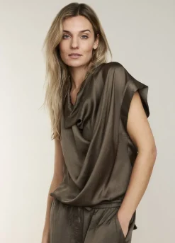 Summum Woman Waterval Top|Vrouwen Tops & T-Shirts