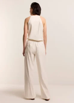Summum Woman Wijde Broek Met Pintuck|Vrouwen Broeken & Jumpsuits
